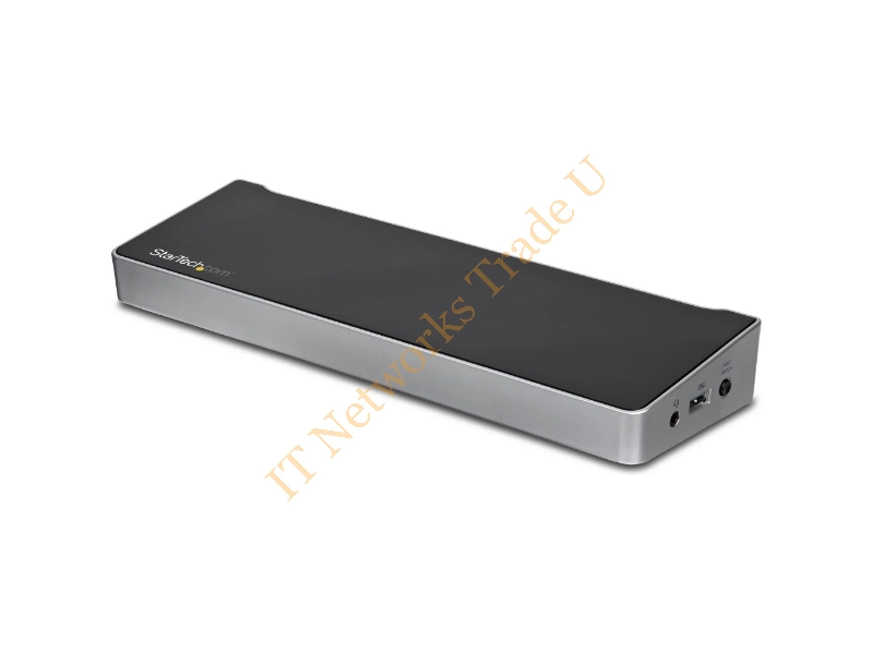 StarTech.com KVM Docking Station for Two Laptops Share Keyboard, Mouse, Dual Monitors, and Files USB 3.0 Accessory