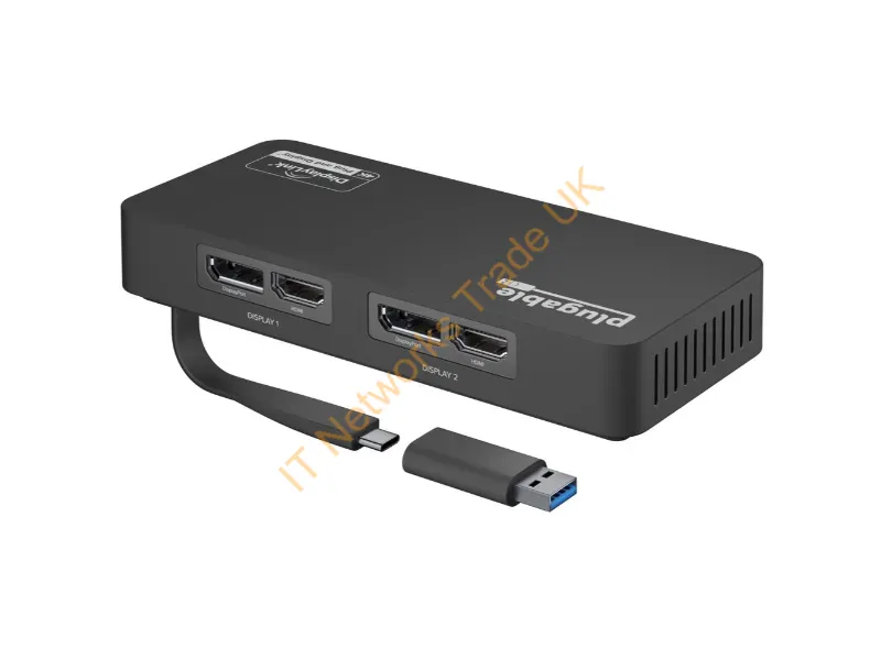 USBC-6950U - Plugable Technologies Usbc-6950U Usb Graphics Adapter 3840 X 2160 Pixels Black