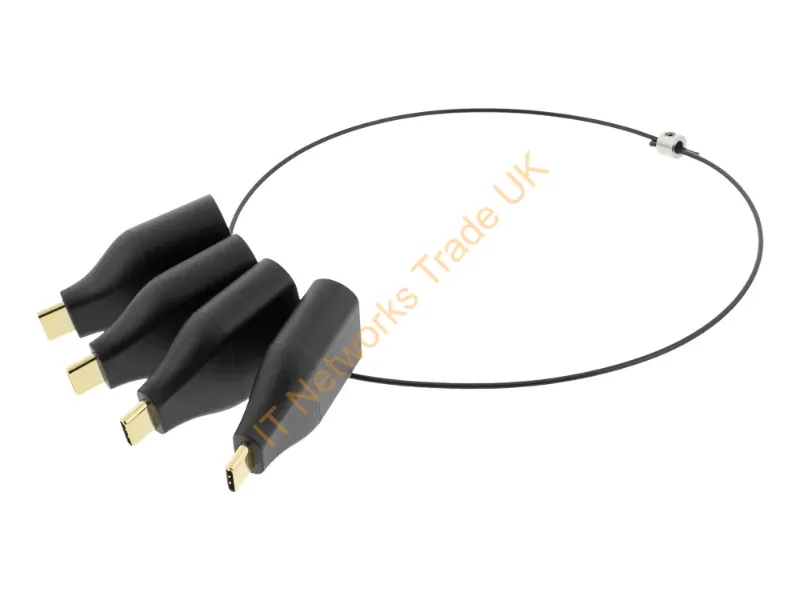 USBC-AR1 - Deltaco USBC-AR1 USB cable Black