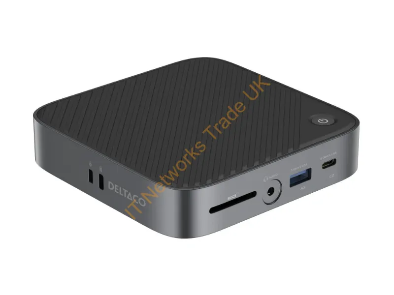 USBC-HDMI28 - Deltaco USBC-HDMI28 laptop dock/port replicator USB Type-C Black