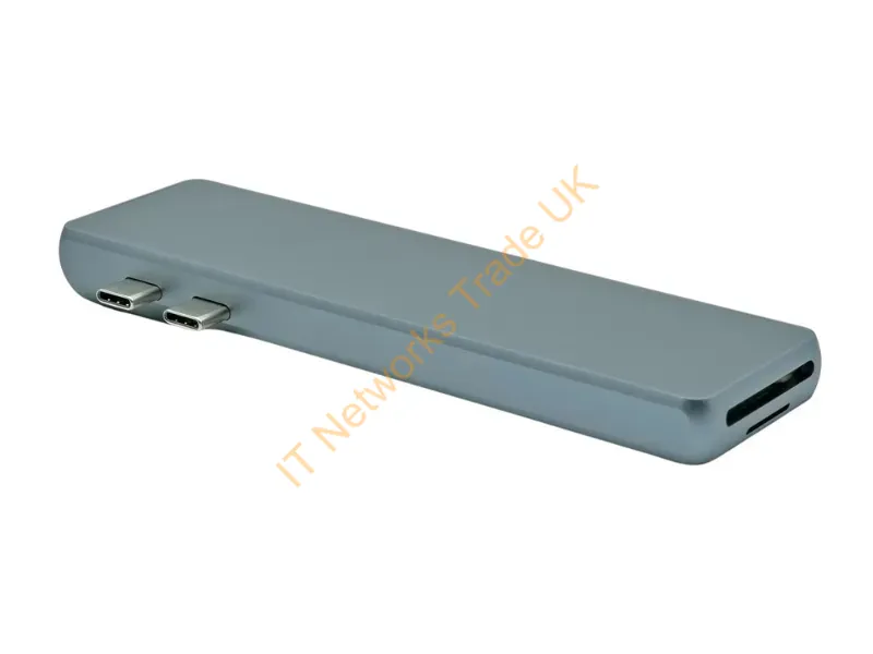 USBC-MULTI8-001 - ProXtend USBC-MULTI8-001 laptop dock/port replicator USB 3.2 Gen 1 (3.1 Gen 1) Type-C Grey