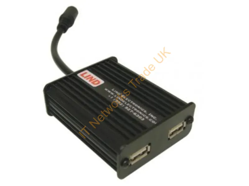 USBML2-3215 - Lind Electronics Usbml2-3215 Mobile Device Charger Mobile Phone, Pda, Tablet Black Cigar Lighter Auto
