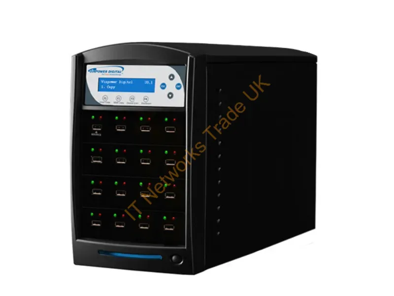 USBSHARK-15T-BK - Vinpower Digital Usbshark Usb Flash Drive Duplicator Black 15 Copies