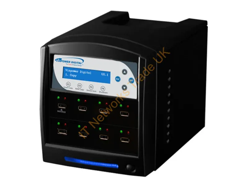 USBSHARK-7T-BK - Vinpower Digital Usbshark Usb Flash Drive Duplicator Black 7 Copies