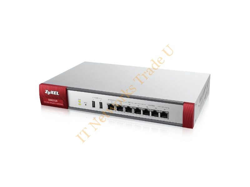 USG210-GB0102F - ZyXEL USG210 6000Mbit/s hardware firewall Networking
