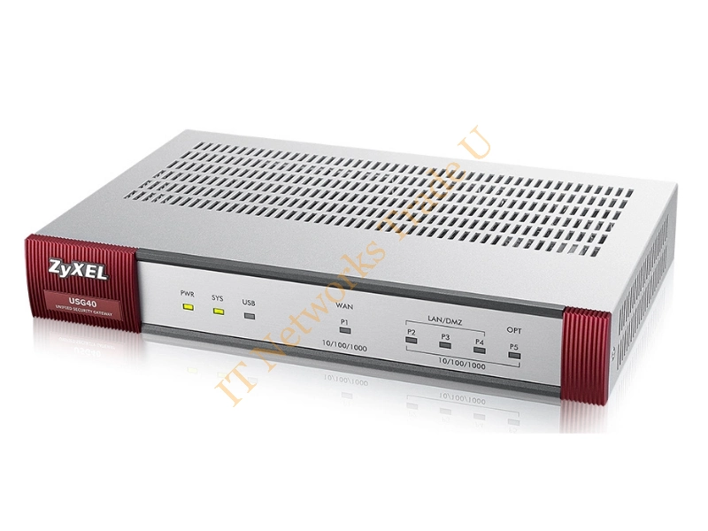USG40-EU0102F - ZyXEL USG40 UTM gateways/controller Networking