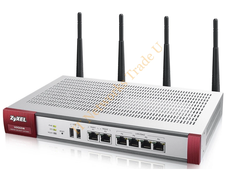 USG60W-EU0102F - ZyXEL USG60W UTM hardware firewall Networking