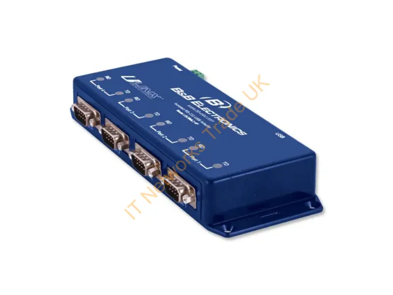 USO9ML2-4P - B&B Electronics Uso9Ml2-4P Serial Converter/Repeater/Isolator Usb 2.0 Rs-232 Blue
