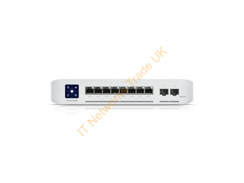USW-ENTERPRISE-8-POE - Ubiquiti Switch UniFi 8xRJ45 25G/2xSFP+ 10G Managed PoE+ Wa
