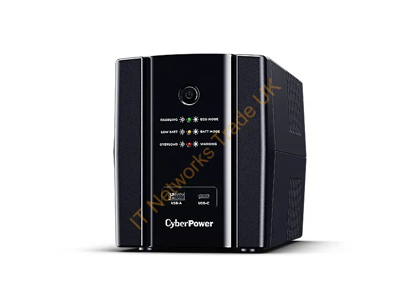 UT1500EG - CyberPower UT1500EG uninterruptible power supply (UPS) Line-Interactive 1.5 kVA 900 W 4 AC outlet(s)