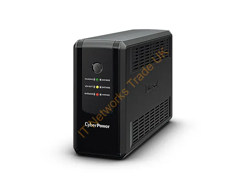 UT650EG - CyberPower UT650EG uninterruptible power supply (UPS) Line-Interactive 0.65 kVA 360 W 3 AC outlet(s)