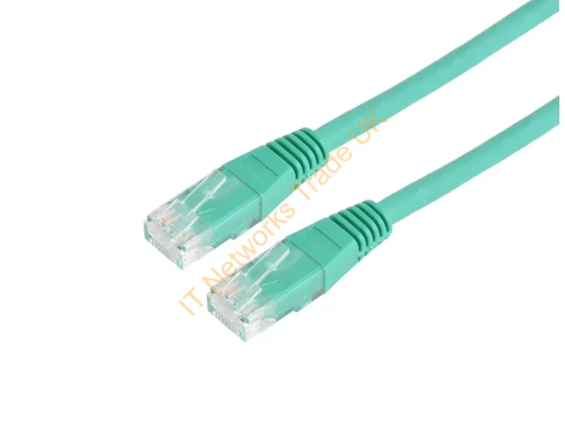 UTP-0105-10 - Prokord TP-CABLE U/UTP CAT.6A UNSHIELDED LSZH RJ45 0.5M GREEN 10-PACK