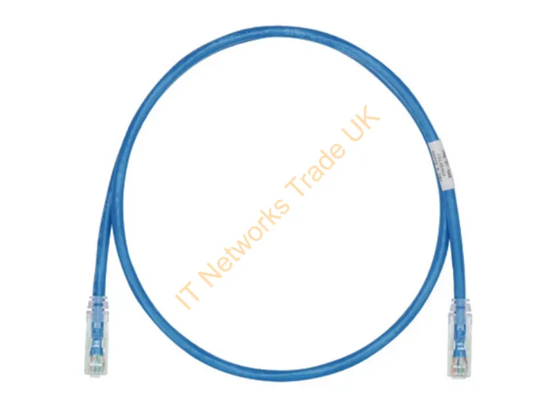 UTP28SP1BU-Q - Panduit Utp28Sp1Bu Networking Cable Blue 11.8" (0.3 M) Cat6 U/Utp (Utp)