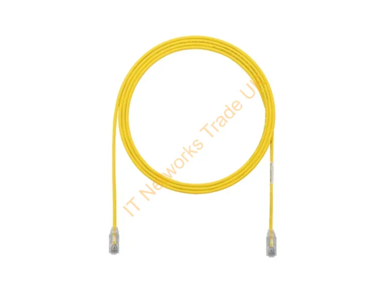UTP28SP6INYL-48 - Panduit Utp28Sp6Inyl-48 Networking Cable Yellow 5.91" (0.15 M) Cat6 U/Utp (Utp)