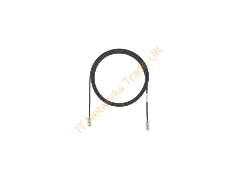 UTP28SP8INBL-48 - Panduit Utp28Sp8Inbl-48 Networking Cable Black 7.87" (0.2 M) Cat6 U/Utp (Utp)