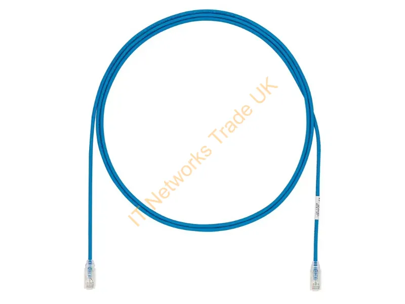 UTP28X5BU-Q - Panduit Utp28X5Bu-Q Networking Cable Blue 59.8" (1.52 M) Cat6A F/Utp (Ftp)