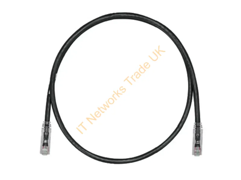 UTPSP100BLY - Panduit Utpsp100Bly Networking Cable Black 1200" (30.5 M) Cat6 U/Utp (Utp)