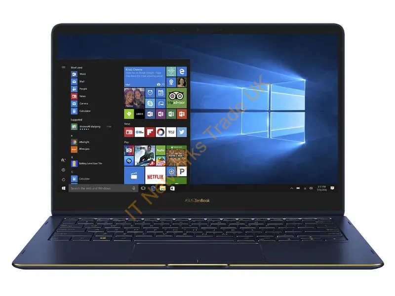 UX370UA-XH74T-BL - Asus Zenbook Flip Ux370Ua-Xh74T-Bl Laptop Intel Core I7 I7-8550U Hybrid (2-In-1) 13.3" Touchscreen Full Hd 16 Gb Lpddr3-Sdram 512 Gb Ssd Wi-Fi 5 (802.11Ac) Windows 10 Pro Blue