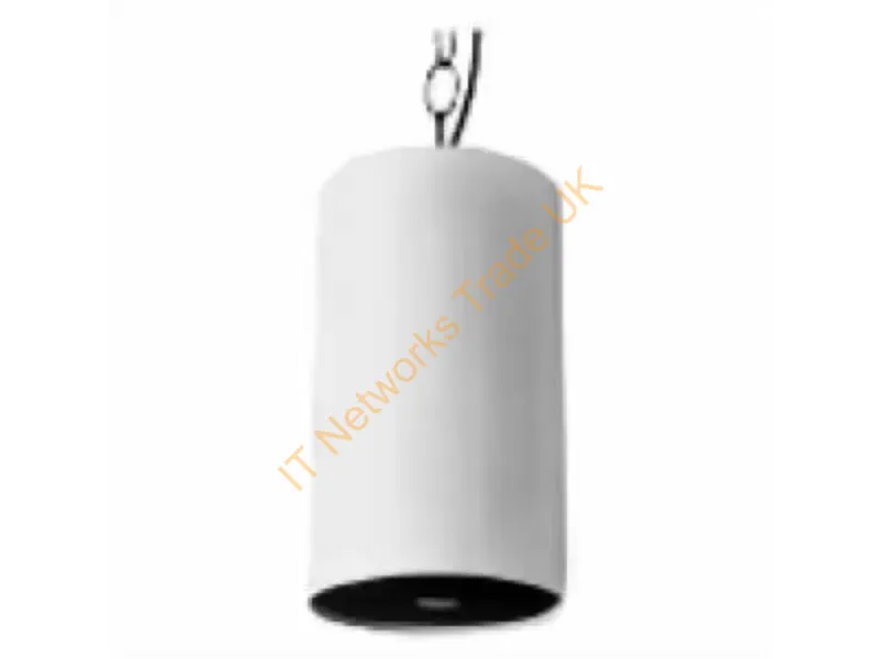 V-1015B-W - Valcom Pendant Speaker 1-Way Wired 5 W