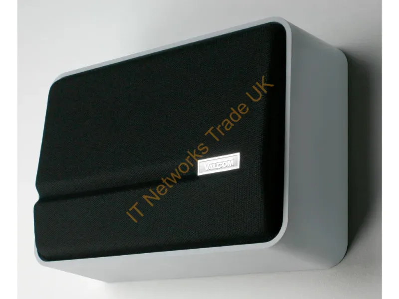 V-1042A-GY - Valcom Slimline Wall Speaker Gray