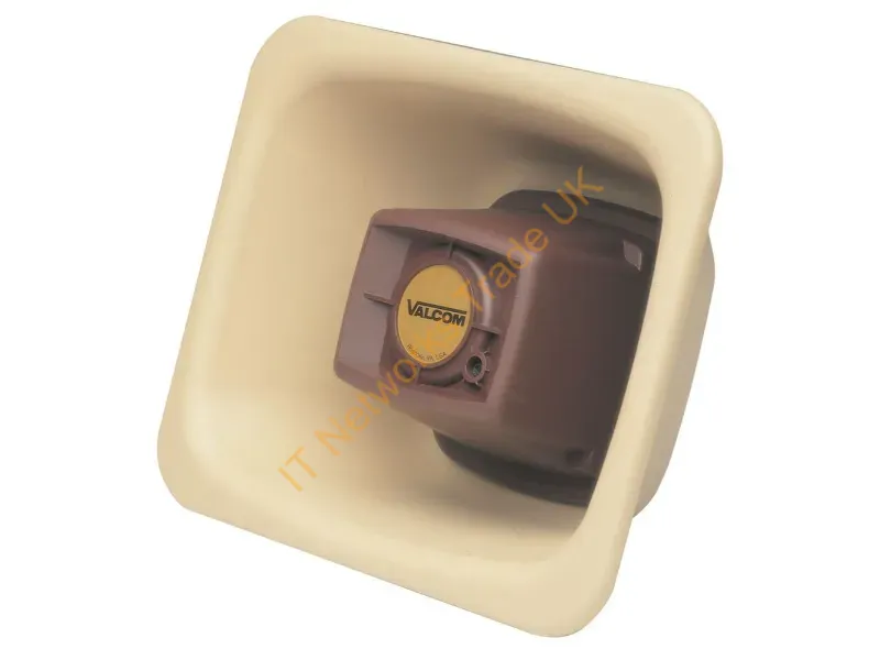 V-1080-BGE - Valcom 3 Watt 1 Way Flexhorn - Beige
