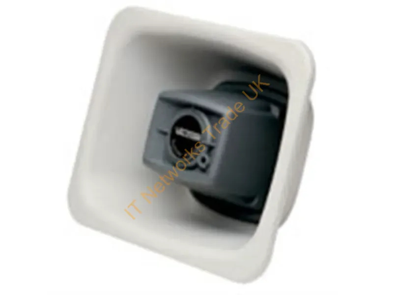 V-1080-GY - Valcom 3 Watt Amplified Flexhorn 1-Way Gray Wired 3 W