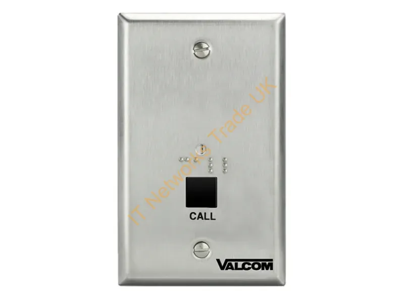 V-2977 - Valcom V-2977 Intercom System Accessory Call Button Module