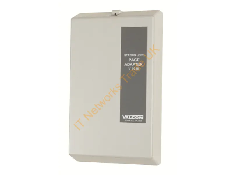 V-9940 - Valcom V-9940 Audio Intercom System White