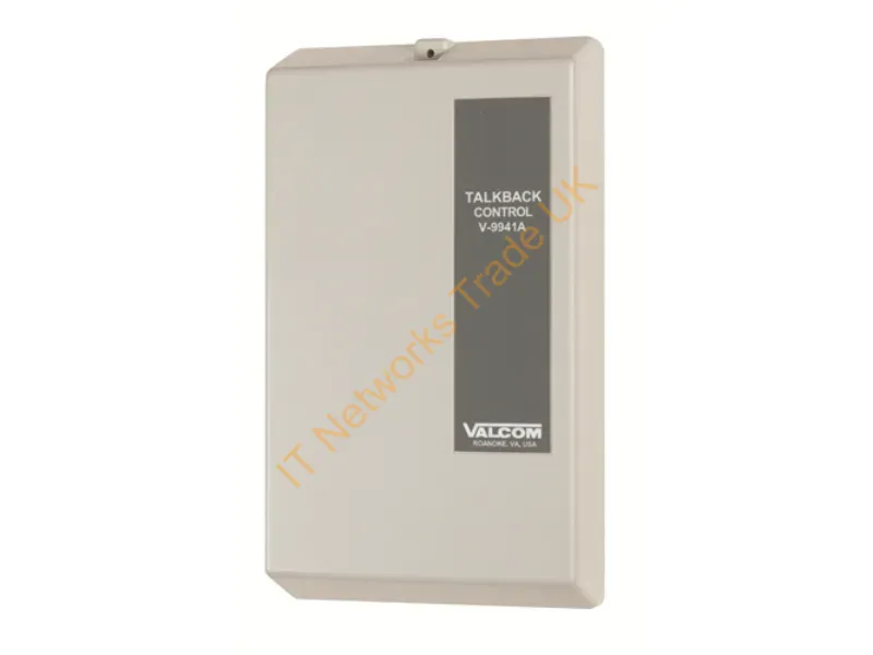 V-9941A - Valcom V-9941A Audio Intercom System White