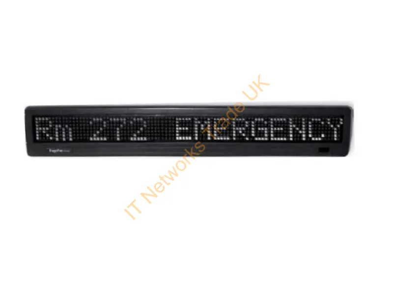 V-DSP - Valcom Large Display Package 17 Digits Rs-232 Black