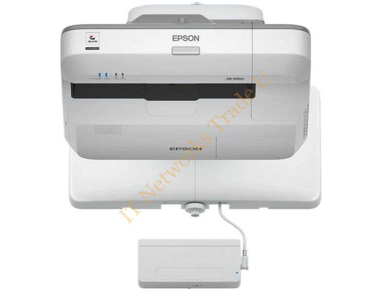 V11H728041 - Epson EB-696Ui Wall-mounted projector 3800ANSI lumens 3LCD WUXGA (1920x1200) Grey,White data projector