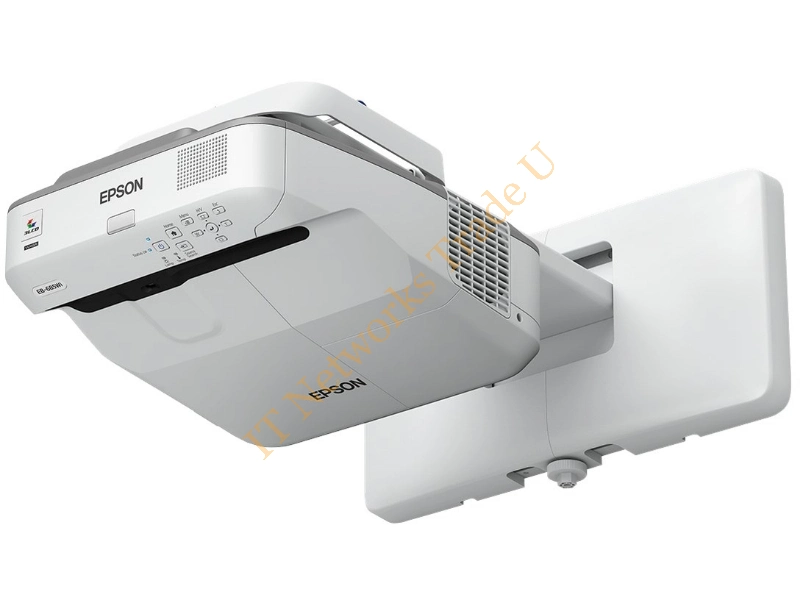 V11H743041 - Epson EB-675Wi Wall-mounted projector 3200ANSI lumens 3LCD WXGA (1280x800) Grey,White data projector