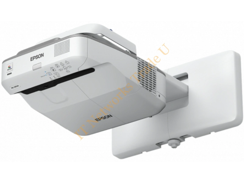 V11H747041 - Epson EB-670 Wall-mounted projector 3100ANSI lumens 3LCD XGA (1024x768) Grey,White data projector