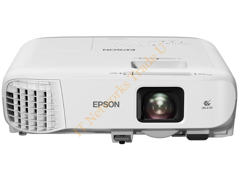 V11H865041 - Epson EB-970 Ceiling-mounted projector 4000ANSI lumens 3LCD XGA (1024x768) Grey, White data projector