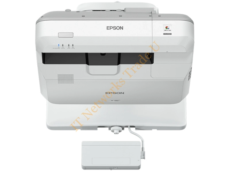 V11H877041 - Epson EB-710Ui Wall-mounted projector 4000ANSI lumens 3LCD WUXGA (1920x1200) Grey, White data projector