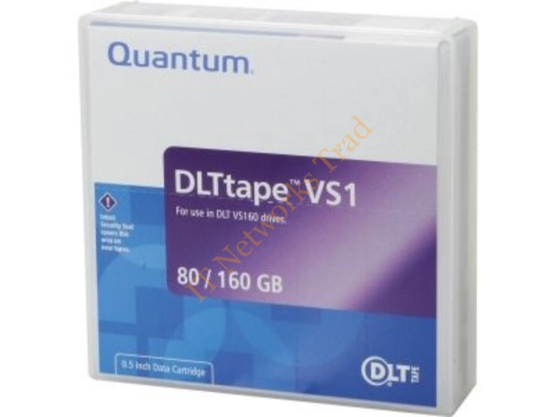 V1MQN01 Quantum DLT-VS1 Tape Cartridge DLT Tape VS1 80GB (Native) / 160GB (Compressed) 1 Pack Tape Media Storage