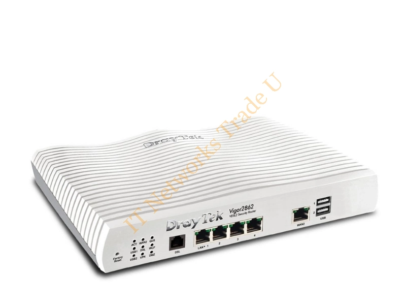V2862-K - Draytek Vigor 2862 Ethernet LAN White wired router
