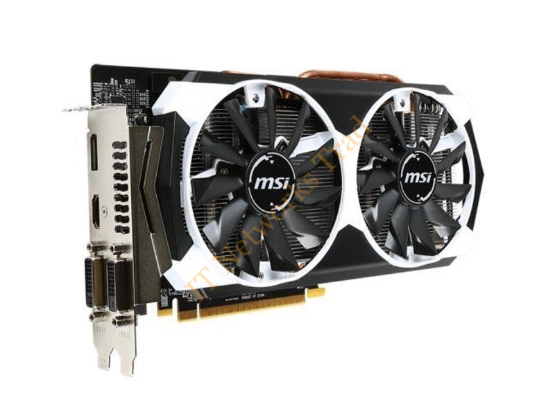 V314-013R MSI AMD Radeon R9 380 2GD5T OC 2GB GDDR5 2x DVI/HDMI/DisplayPort PCI Express 3.0 x16 Video Graphics Card