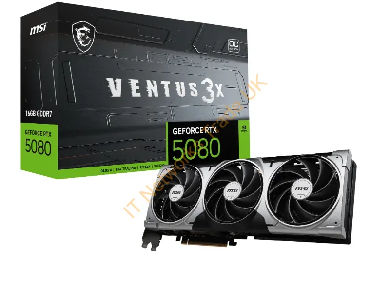 V531-095R - VGA MSI GeForce RTX 5080 16GB VENTUS 3X OC