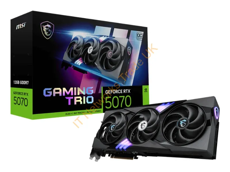 V532-019R - VGA MSI GeForce RTX 5070 12GB GAMING TRIO OC