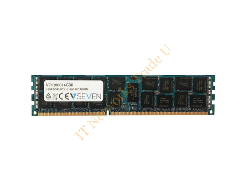 V7 16GB DDR3 PC3-12800 1600mhz SERVER ECC REG Server Memory Module V71280016GBR