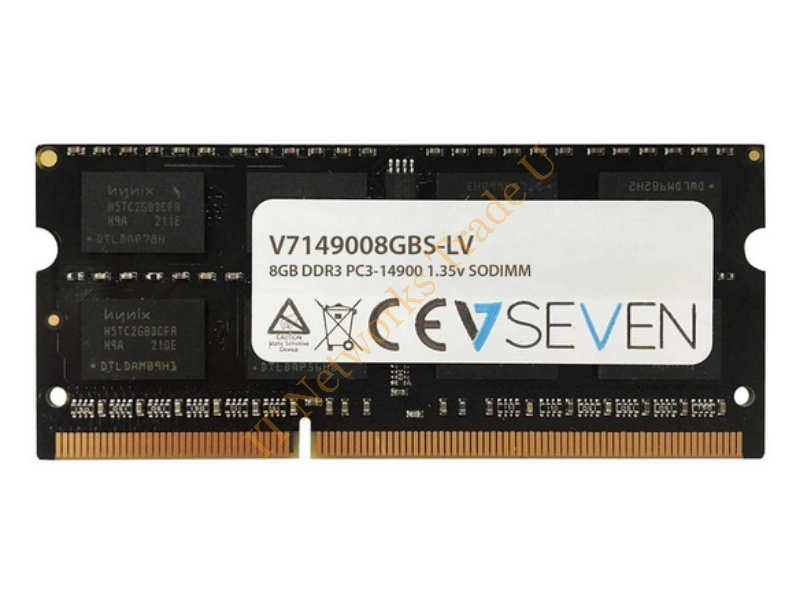 V7 8GB DDR3 PC3-14900 1866mhz SO DIMM Notebook Memory Module V7149008GBS-LV