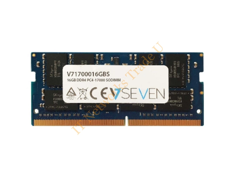 V7 16GB DDR4 PC4-17000 2133Mhz SO DIMM Notebook Memory Module V71700016GBS