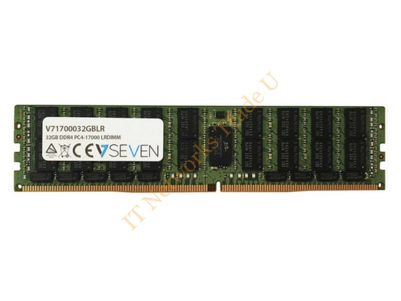 V71700032GBLR - V7 32GB DDR4 PC4-170000 2133Mhz SERVER LR DIMM Server Memory Module V71700032GBLR