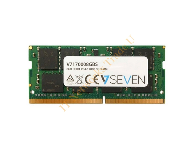 V7 8GB DDR4 PC4-17000 2133Mhz SO DIMM Notebook Memory Module V7170008GBS