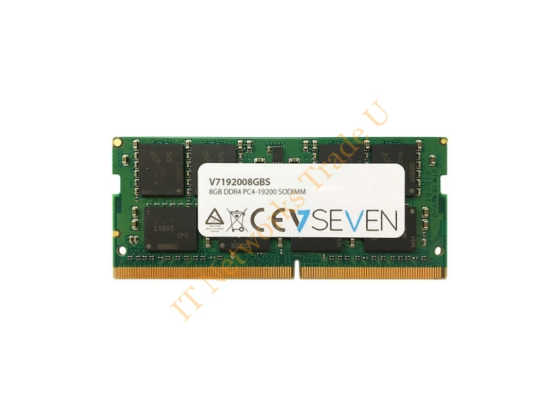 V7 8GB DDR4 PC4-19200 2400MHz SO-DIMM Notebook Memory Module V7192008GBS