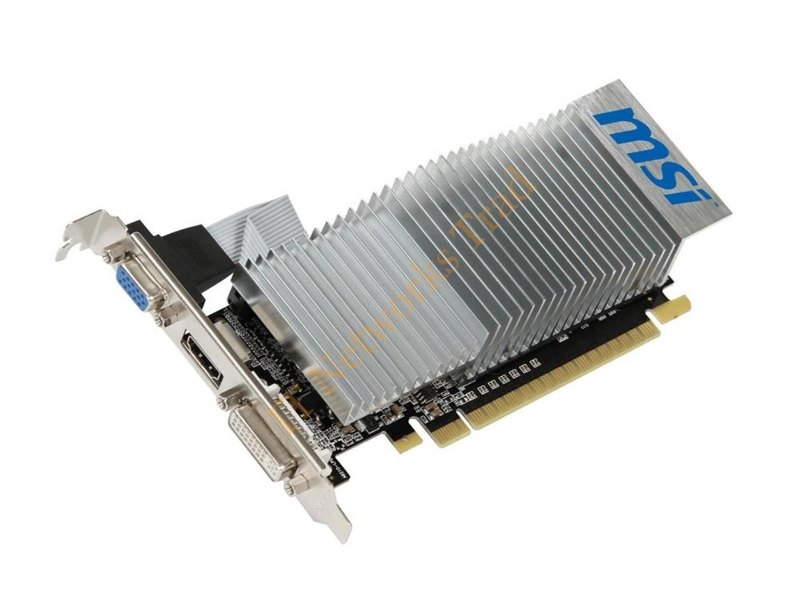 V809-019R MSI 1GB DDR3 PCI Express 2.0 X16 Low Profile DVI D-Sub HDMI Video Graphics Card