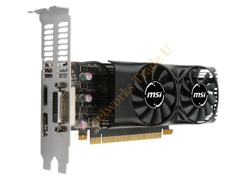 MSI GeForce GTX 1050 TI 4GT LP Graphic card
