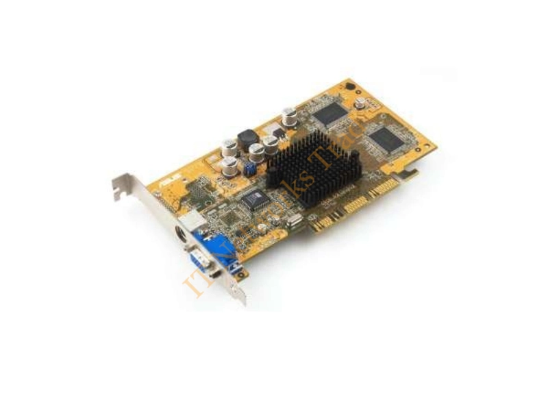 V8170MAGIC ASUS 64MB VGA Comp And Svideo Out AGP Video Graphics Card