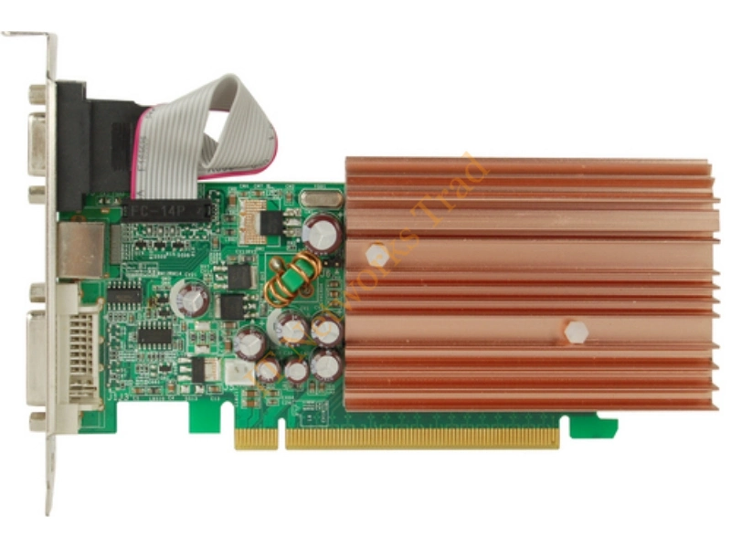 V8402GL56 Biostar nVidia GeForce 8400GS 512MB DDR2 64-Bit D-Sub / S-Video / DVI PCI Express 2.0 x16 Low Profile Video Graphics Card